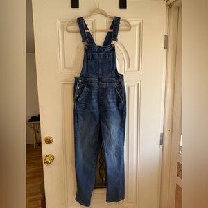 J Crew cotton straight leg Denim Overalls